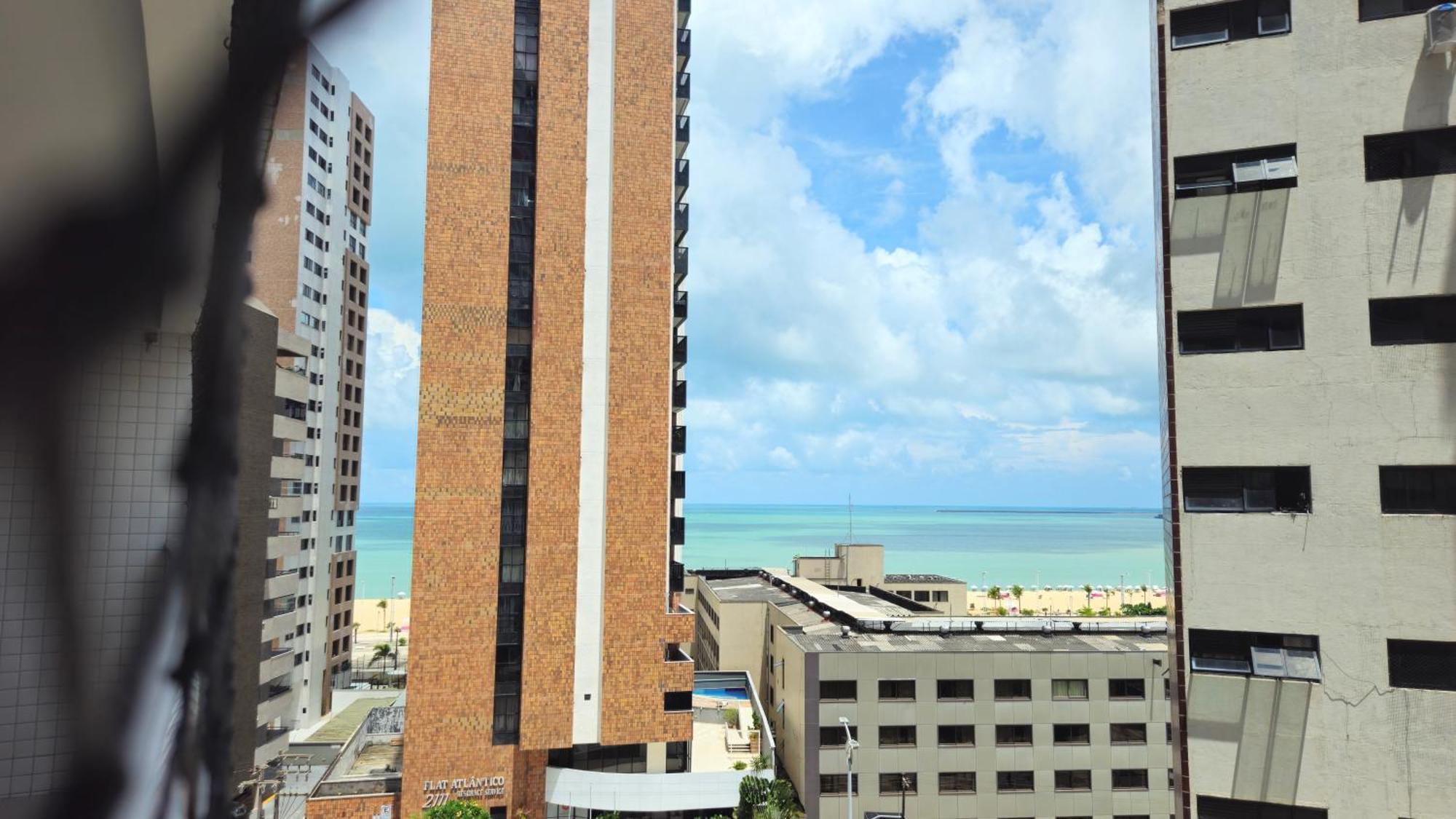 Apto Com Excelente Vista O Mar Apartamento *